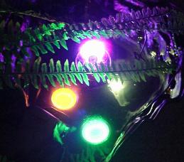 LED underwater pond light with light color controller