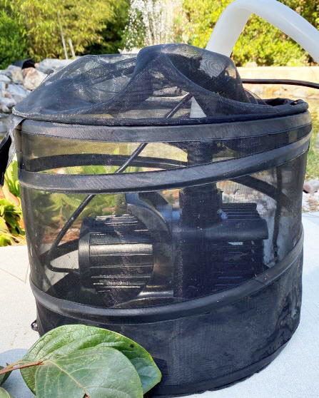 pond pump filter net basket